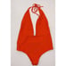 Mikoh Hinano Halter One Piece Swimsuit Luau Sollua Womens Large