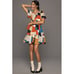 NWT by Anthropologie The Somerset Mini in Nouveau Geometric Patchwork Dress M