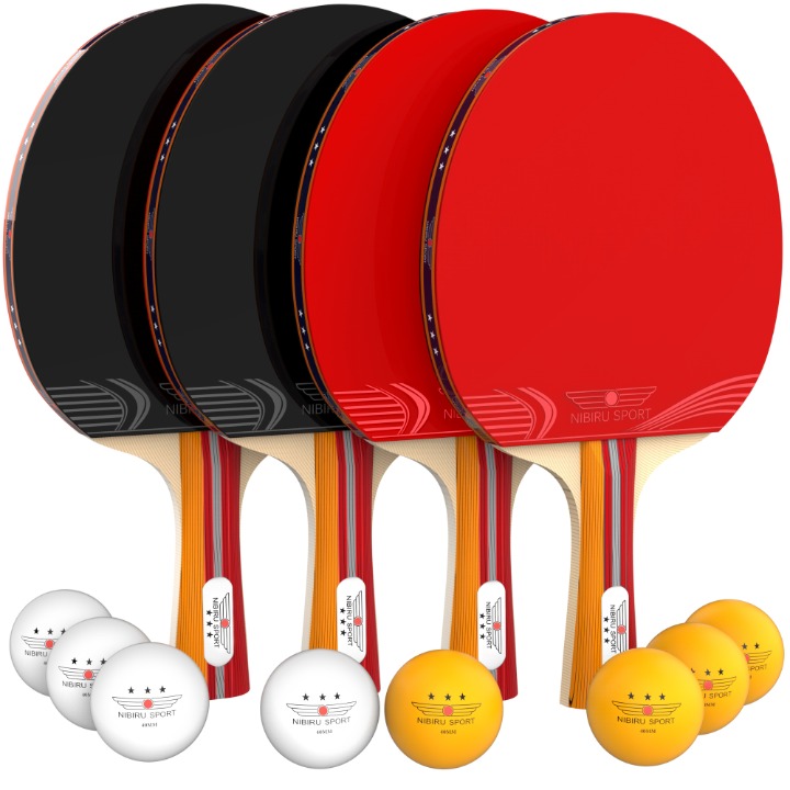 NIBIRU SPORT Ping Pong Paddle Set