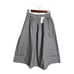 Achro Crop Top and Skirt Set Pinstripe Minimalist Modern Womans S/M NWT