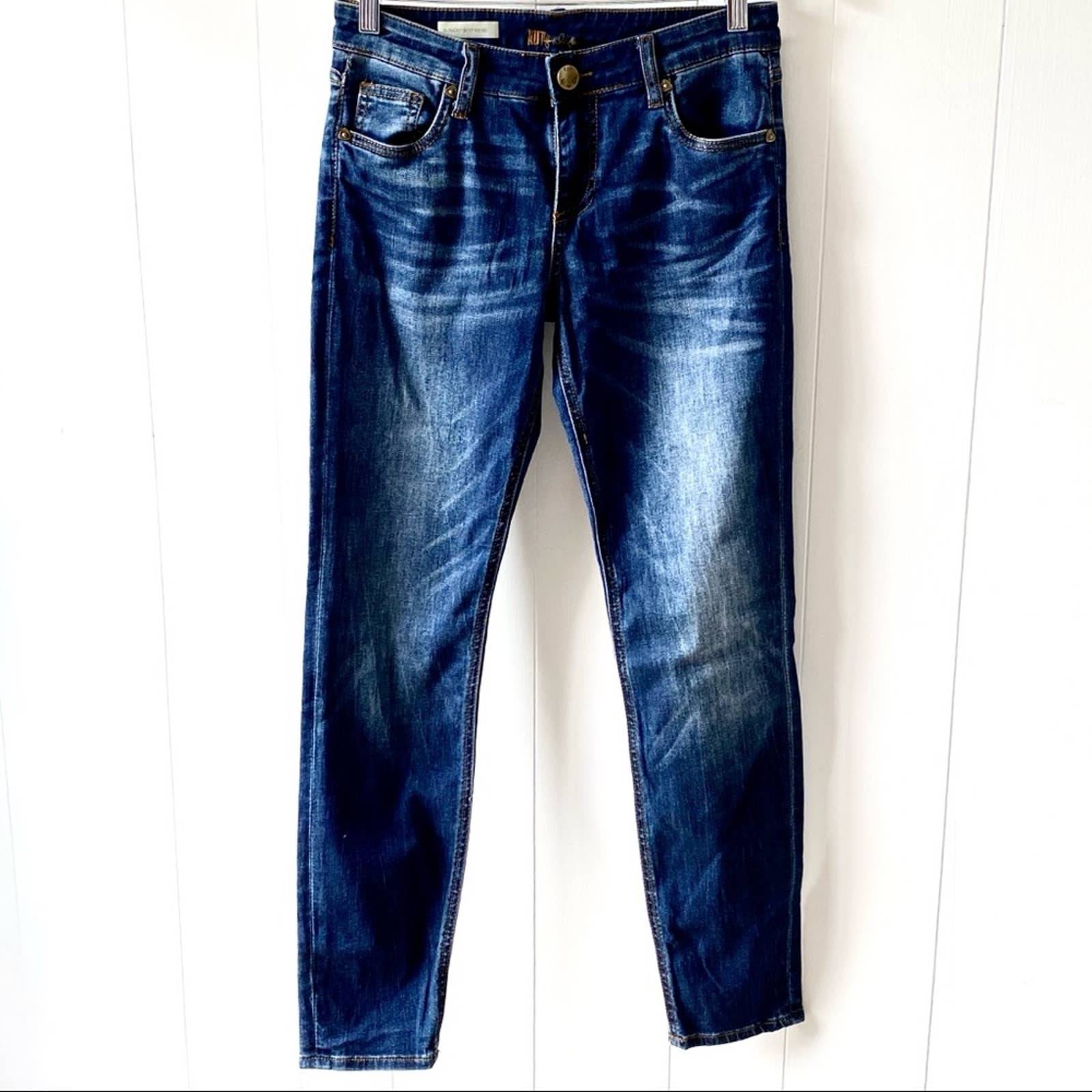 NWOT Kut From Kloth Slouchy Boyfriend Jeans Size 2