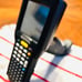 SYMBOL BARCODE SCANNER EXCELLENT USED COND. BLK. WRKS PERFECT. Jus Needs batt.