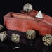 Titan DND Dice Large Dice Set RPG MTG Adventure Games w/ Engrave Wooden Dice Box