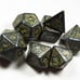 Titan DND Dice Large Dice Set RPG MTG Adventure Games w/ Engrave Wooden Dice Box