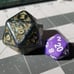 Titan DND Dice Large Dice Set RPG MTG Adventure Games w/ Engrave Wooden Dice Box