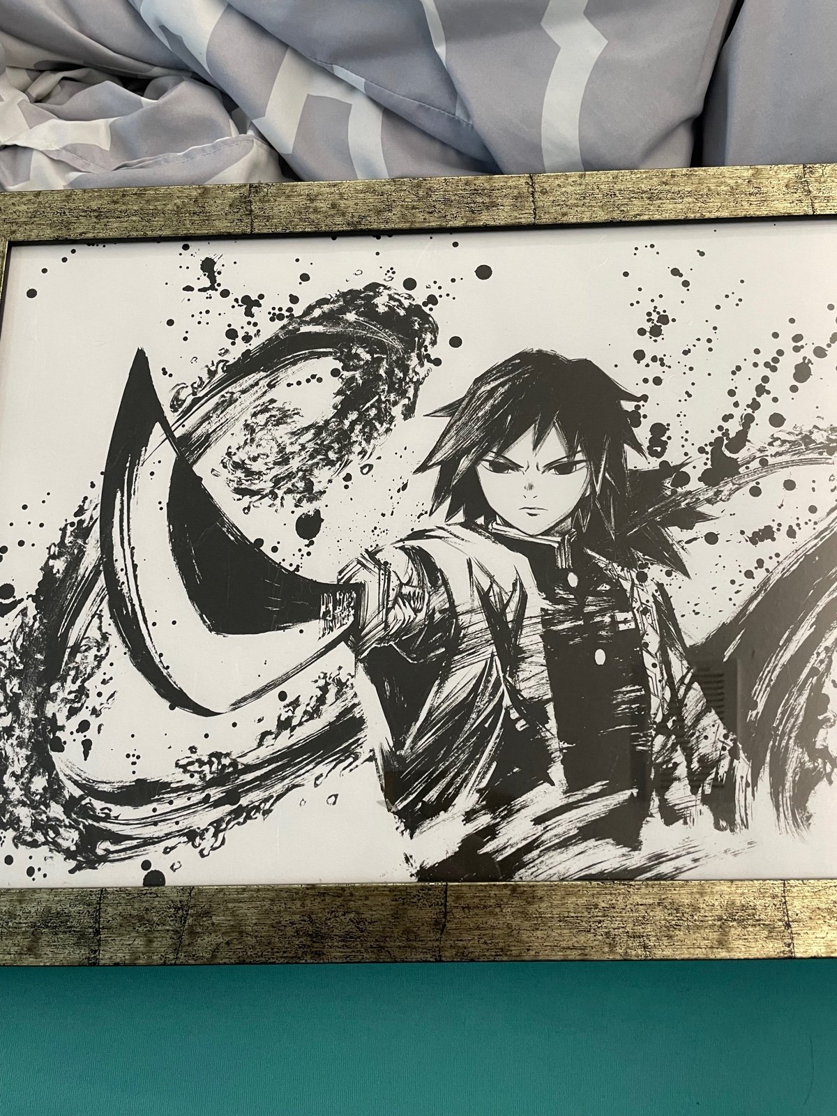 Rare limited edition demon slayer giyuu Art