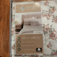 Cotton king sheet set