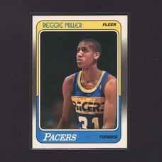 Reggie Miller 1988-89 Fleer RC #57