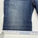 Silver Elyse Bermuda Shorts Sz 30 Relaxed Curvy Denim Blue Jean Distress EUC