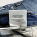Silver Elyse Bermuda Shorts Sz 30 Relaxed Curvy Denim Blue Jean Distress EUC