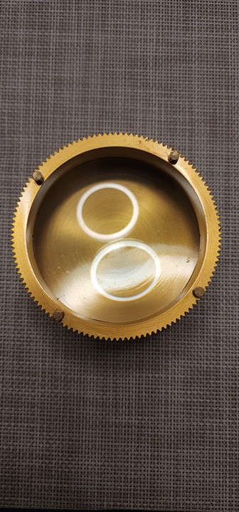 vintage sliding magnifying glass 3 inch