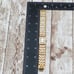 Vintage SOLITAIRE Jeweled Link Square Face Watch