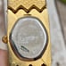 Vintage SOLITAIRE Jeweled Link Square Face Watch