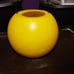 Yellow Witch vintage trick or treat candy bucket