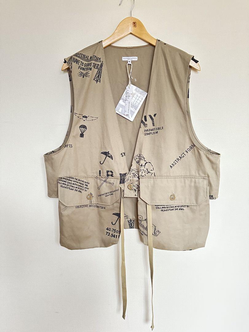 【New】24SS Engineered Garments FOWL VEST M