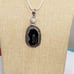 Solar agate rainbow moonstone 925 silver long pendant necklace