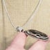 Solar agate rainbow moonstone 925 silver long pendant necklace