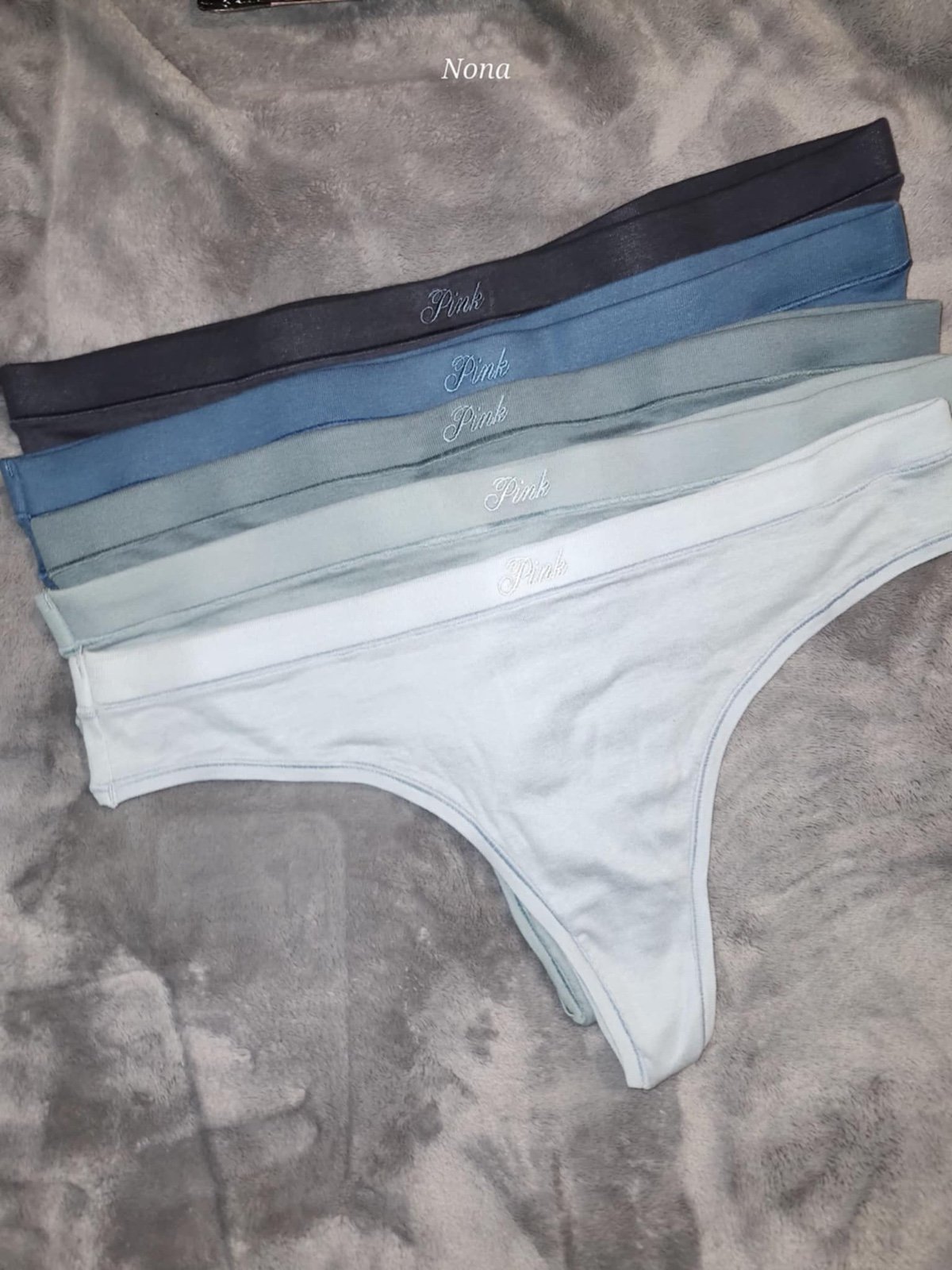 PINK Cotton Thong set size XXL NIP
