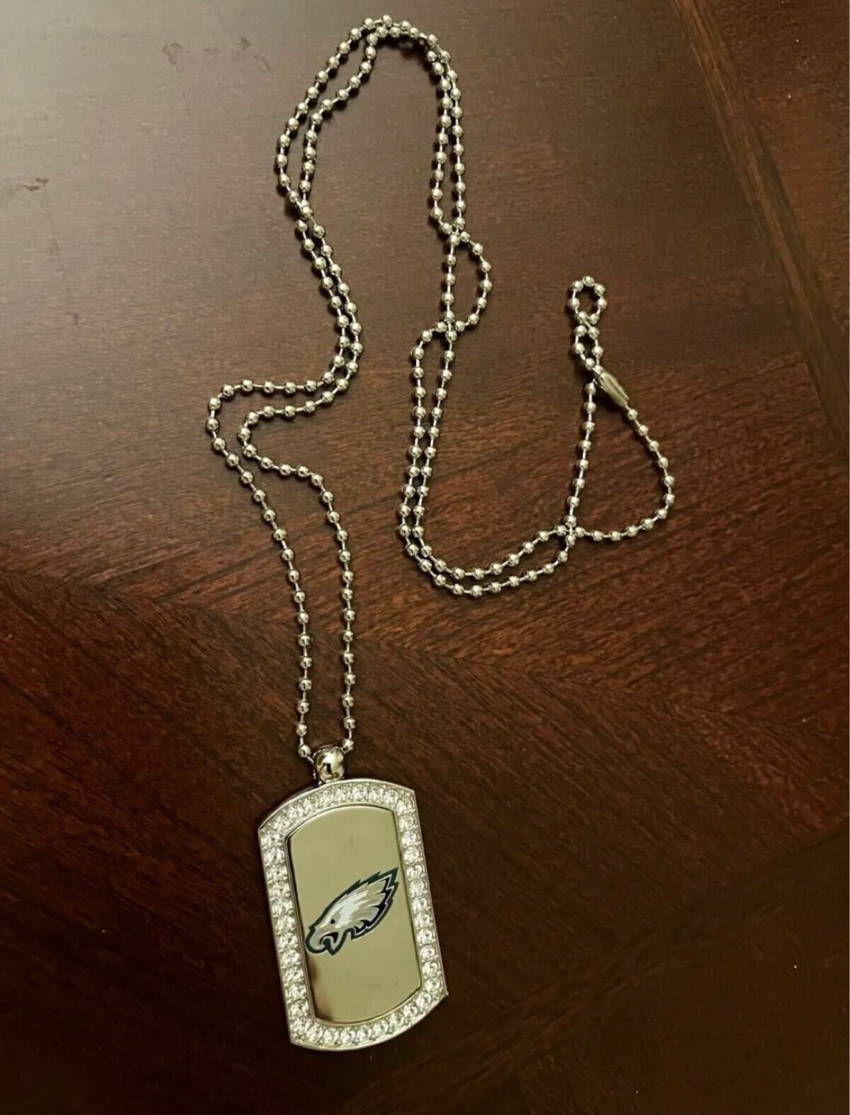 Rare 2005 Philadelphia Eagles Pendant Necklace Chain 14