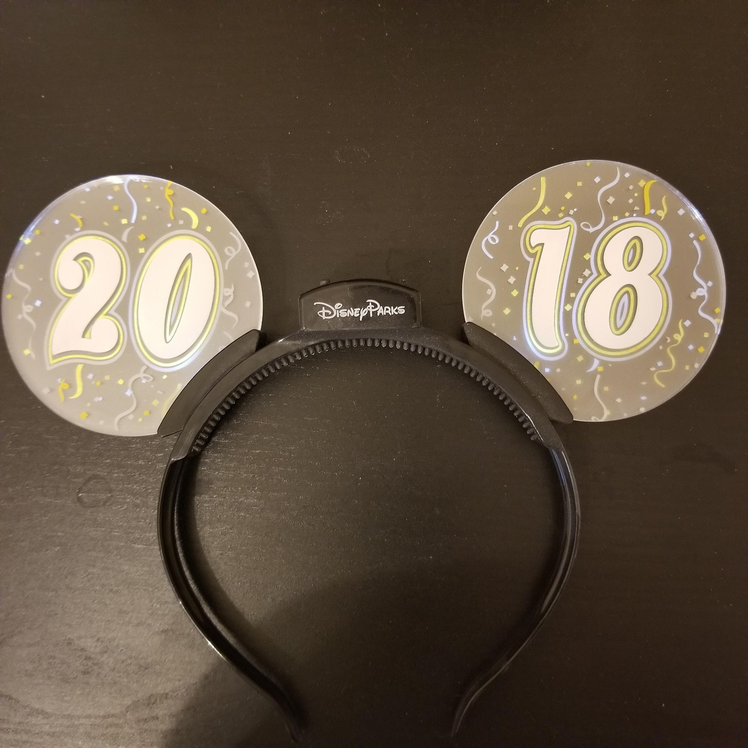 Disney Light Up Ears 2018 New Years Celebration