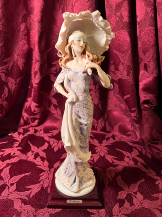 Giuseppe Armani Figurine “Lady with Umbrella”