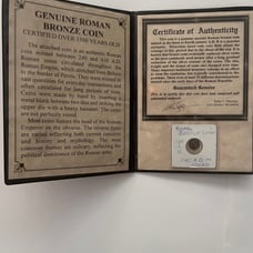 Genuine Roman Bronze Coin