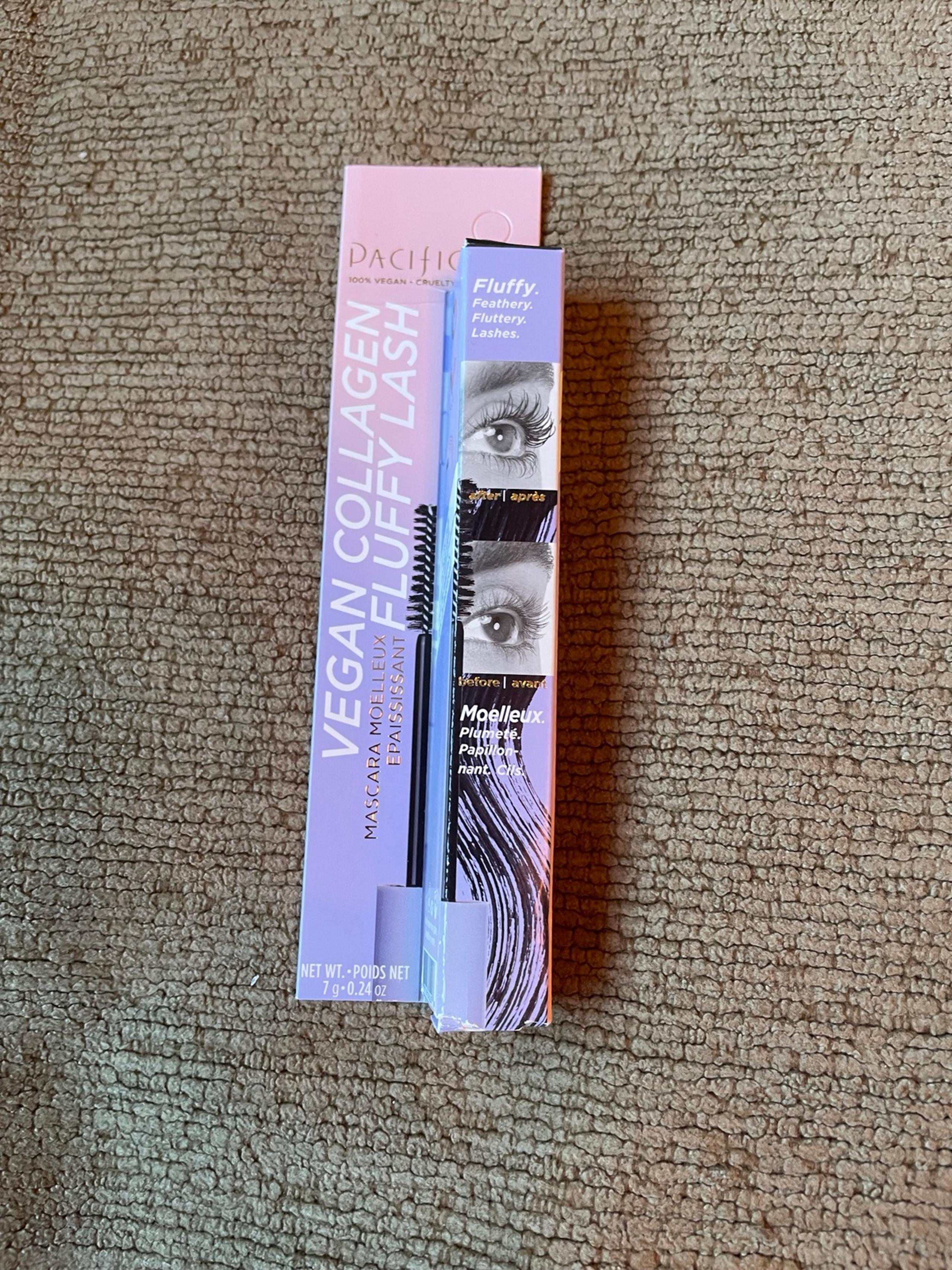 Pacifica Vegan Collagen Fluffy Lash Mascara in Black NEW