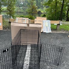 Midwest homes dog crate