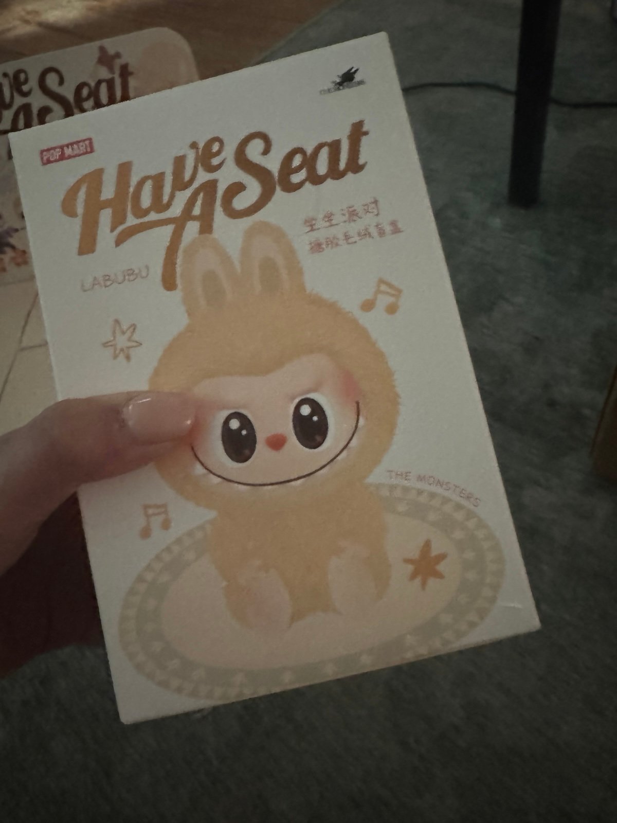 Labubu Have A Seat: Hehe (NEW SEALED BAG.)
