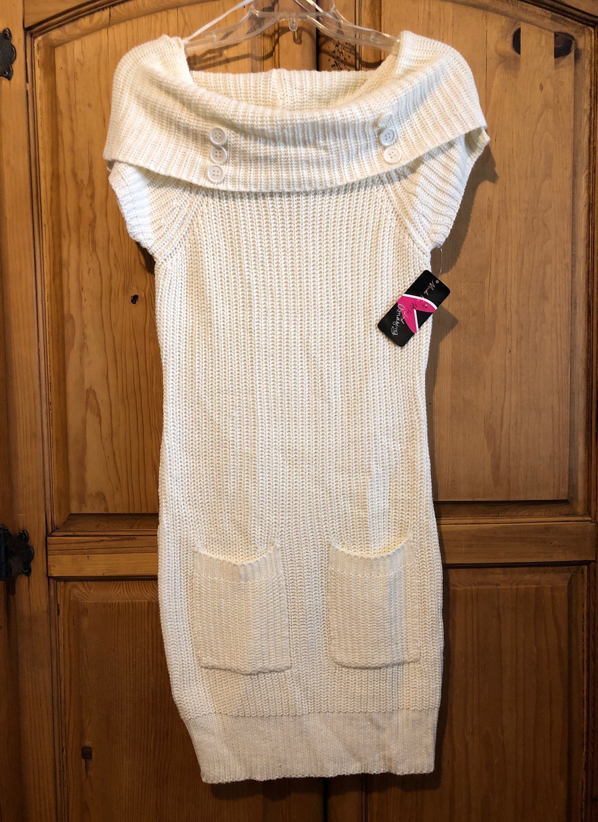 Off White Long Sweater: Size large