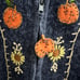 White Stag Vintage Beaded Fall Halloween Knit Sweater Vest Grandmacore 16/18