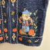 White Stag Vintage Beaded Fall Halloween Knit Sweater Vest Grandmacore 16/18