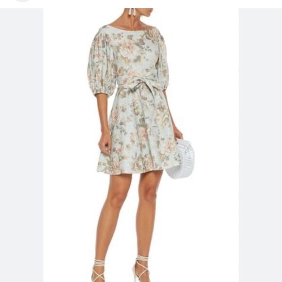NWT Zimmermann linen dress Au 1