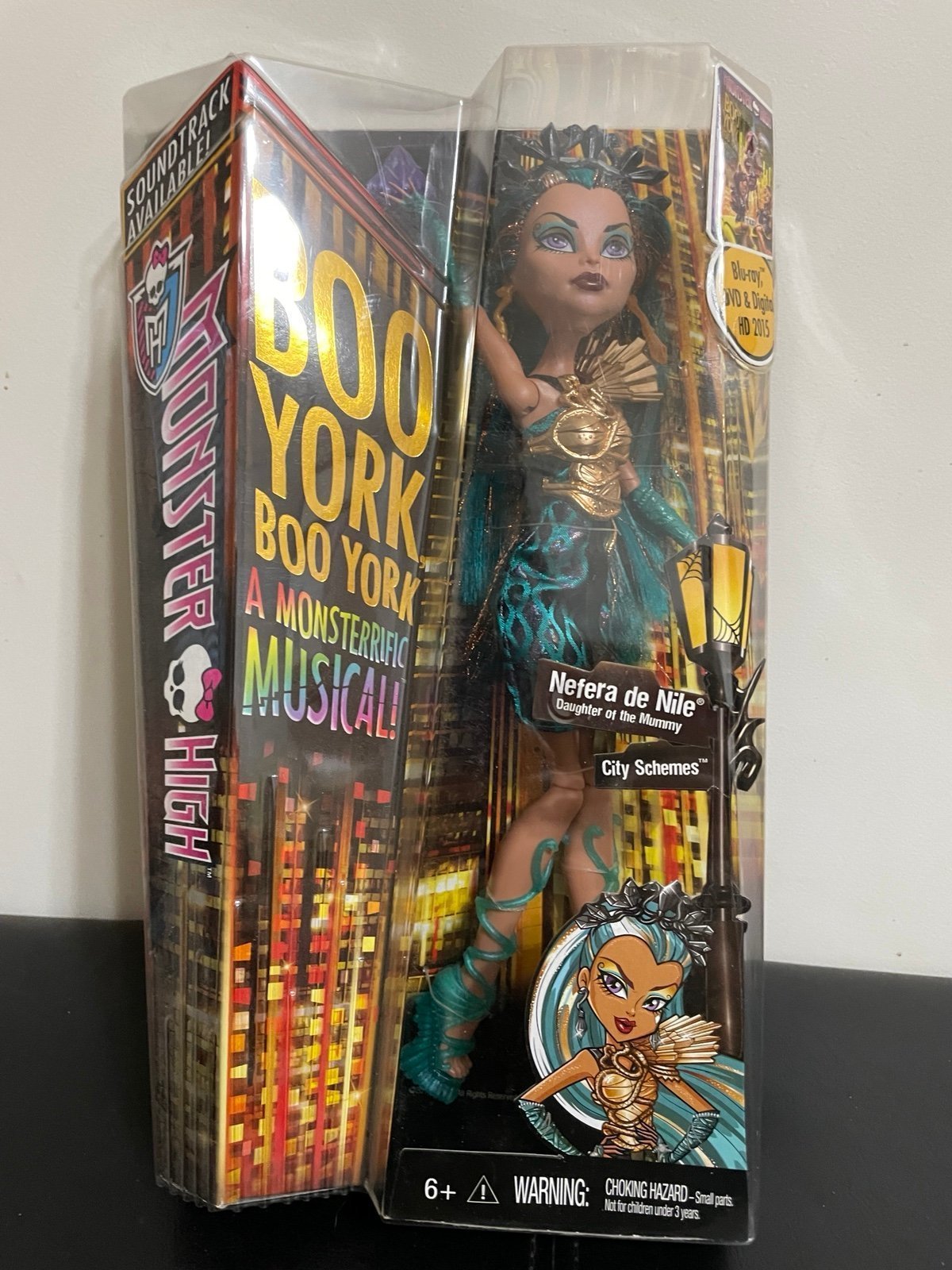 Monster High Boo York Nefera de Nile Doll