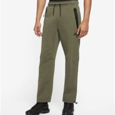 Nike Sportswear Tech Fleece Olive Black Men’s Size M Straight Leg Jogger Pants