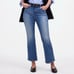 NWT Madewell Women's Curvy Kick Out Crop Jeans Blue Size 31