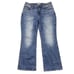 NWT Madewell Women's Curvy Kick Out Crop Jeans Blue Size 31
