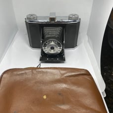Vintage WIRGIN DELUXE MODEL 11 Camera HEAVY CHROME VERSION, Meniscar Lens