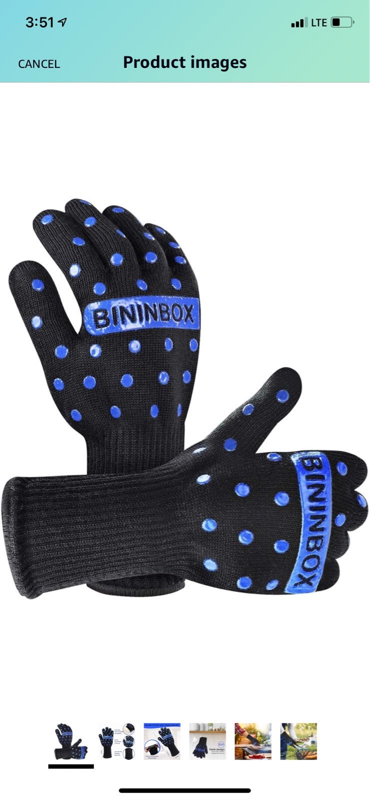 New BBQ/Oven Gloves 1472℉ Extreme Heat Resistant