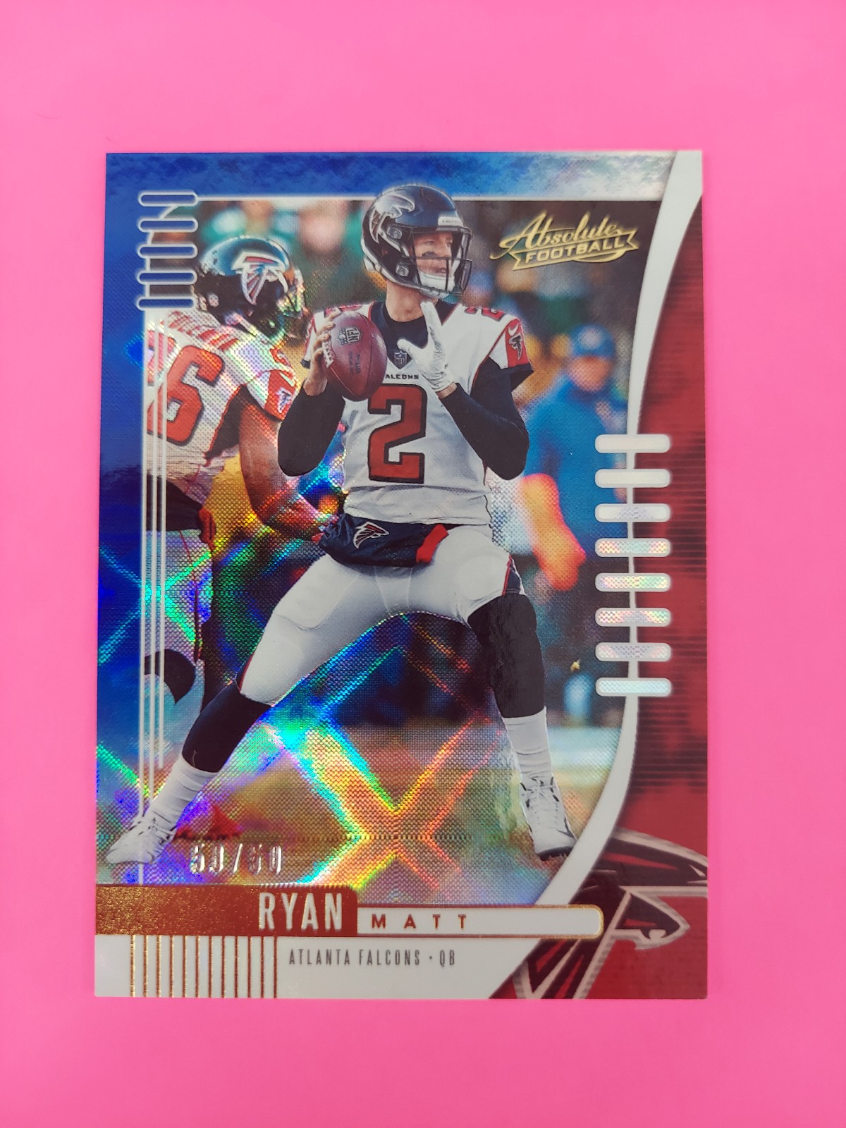 Atlanta Falcons Matt Ryan card 50/50