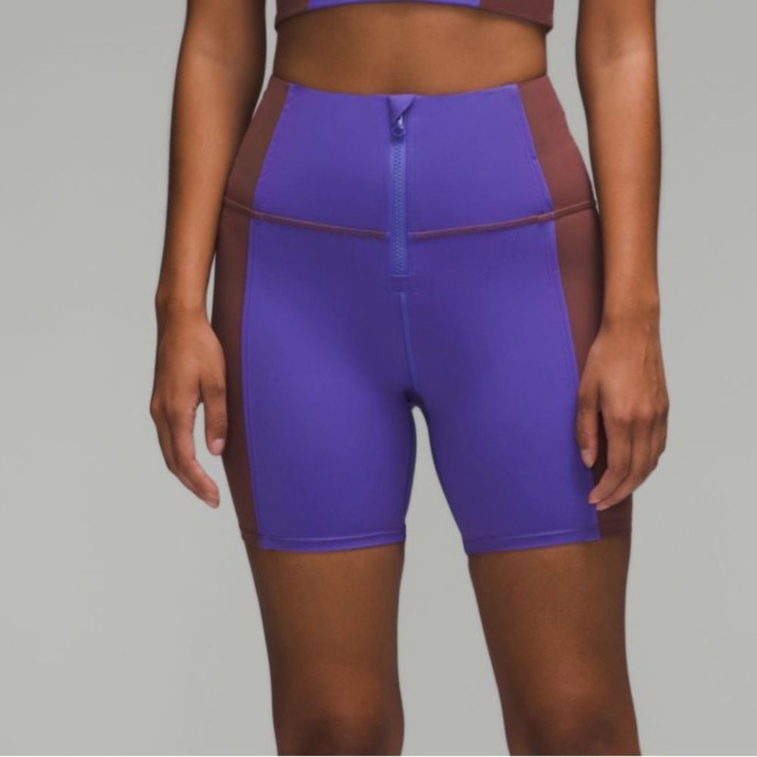 NWT Lululemon Hike to Swim Short 6 sz 6 Charged Indigo Dark Oxide