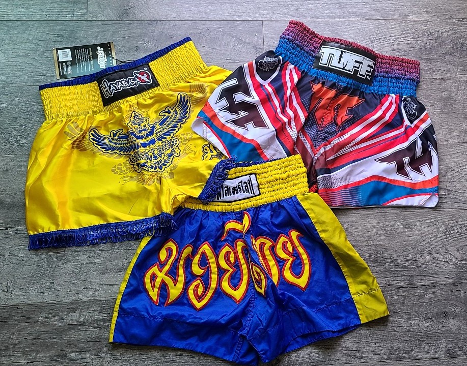 Lot of 3 Muay Thai shorts