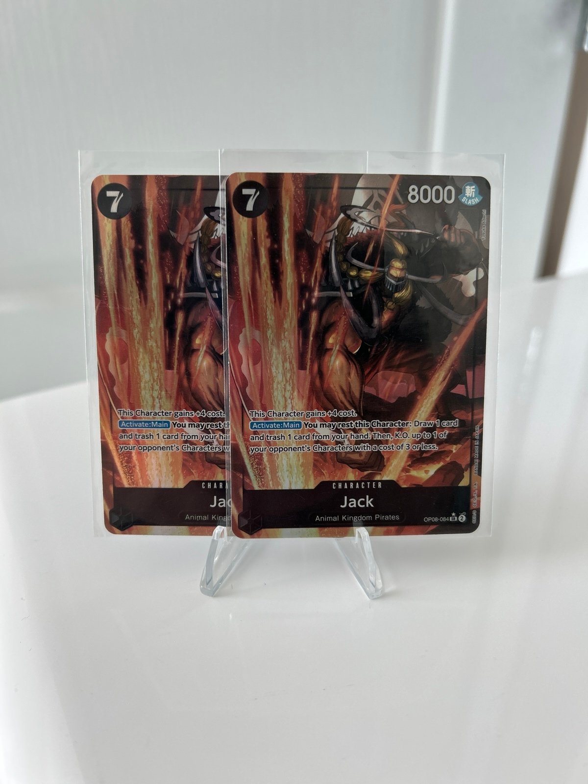 One piece TCG Jack AltArt 2x