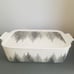 Grace Pantry Black/ Grey Tree Medium Rectangular Baker with Lid