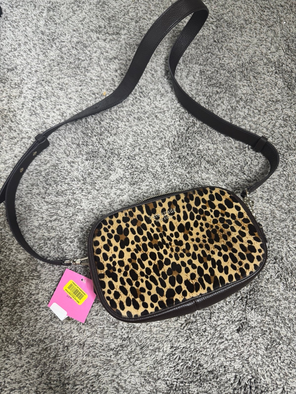 Kate spade leopard crossbody