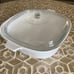 CorningWare 11” Blue Corn Flower Casserole Dish P-16-B