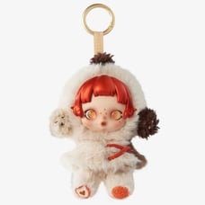 SKULLPANDA WINTER SYMPHONY PLUSH PENDENT- COCOA •POPMART•