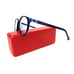 New CAROLINA HERRERA Frames Round Navy Blue VHE875K 0991 50 18 140 Eyeglasses