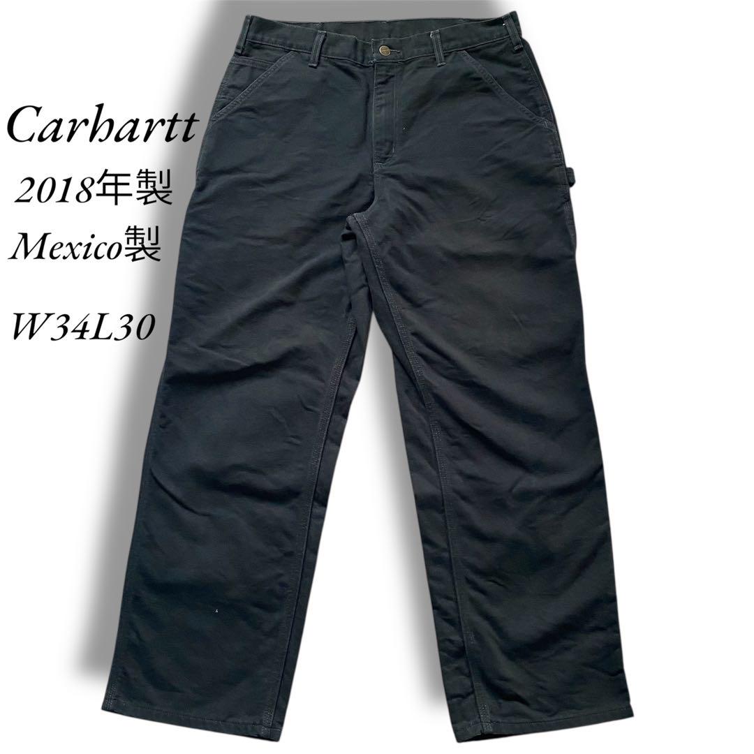 Carhartt Duck Pants BLACK Painter Pants W34L30