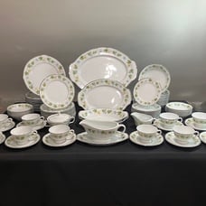 Sherwood by Harmony House - 87pcs of Vintage China, 8-7pc Place Settings Plus